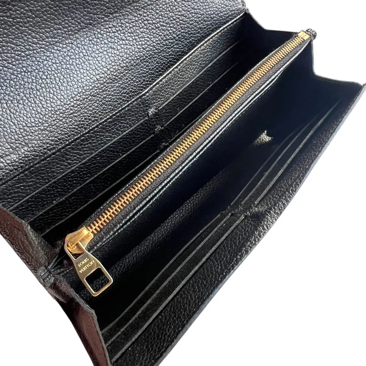 Louis Vuitton Monogram Empreinte Sarah Long Wallet