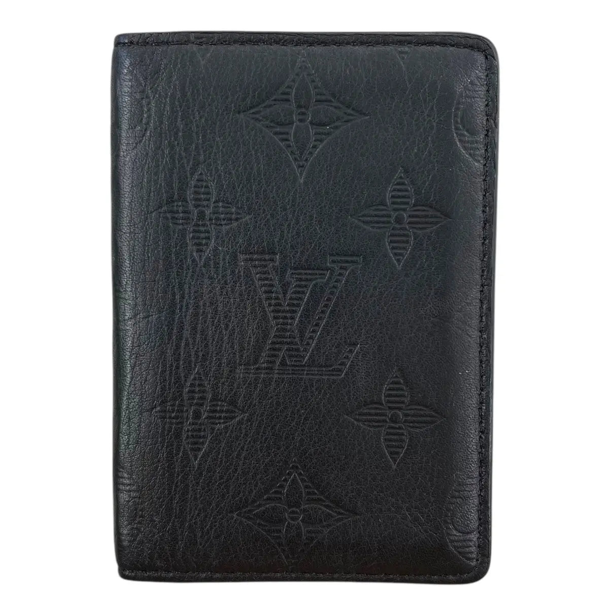 Louis Vuitton Shadow Monogram Pocket Organizer Card Holder Wallet