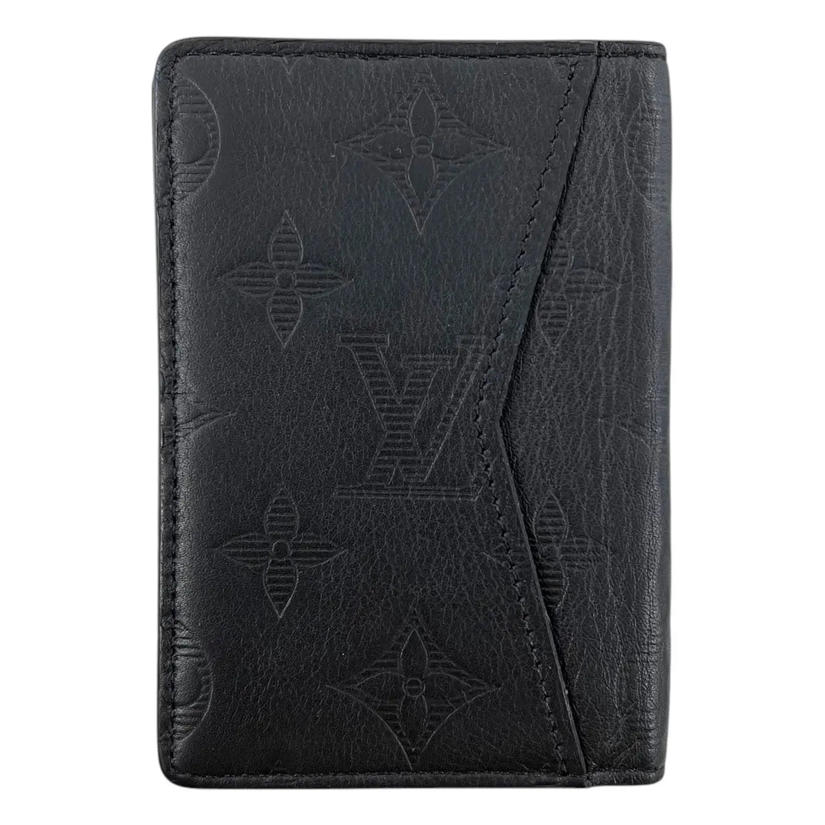 Louis Vuitton Shadow Monogram Pocket Organizer Card Holder Wallet