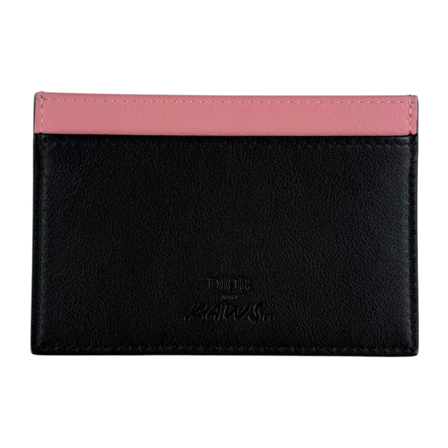 Dior x Kaws Bee Leather Card Holder Wallet