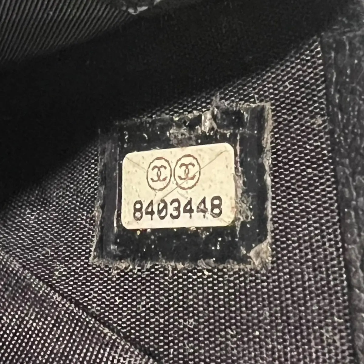 Chanel CC Logo Leather Card Holder Wallet