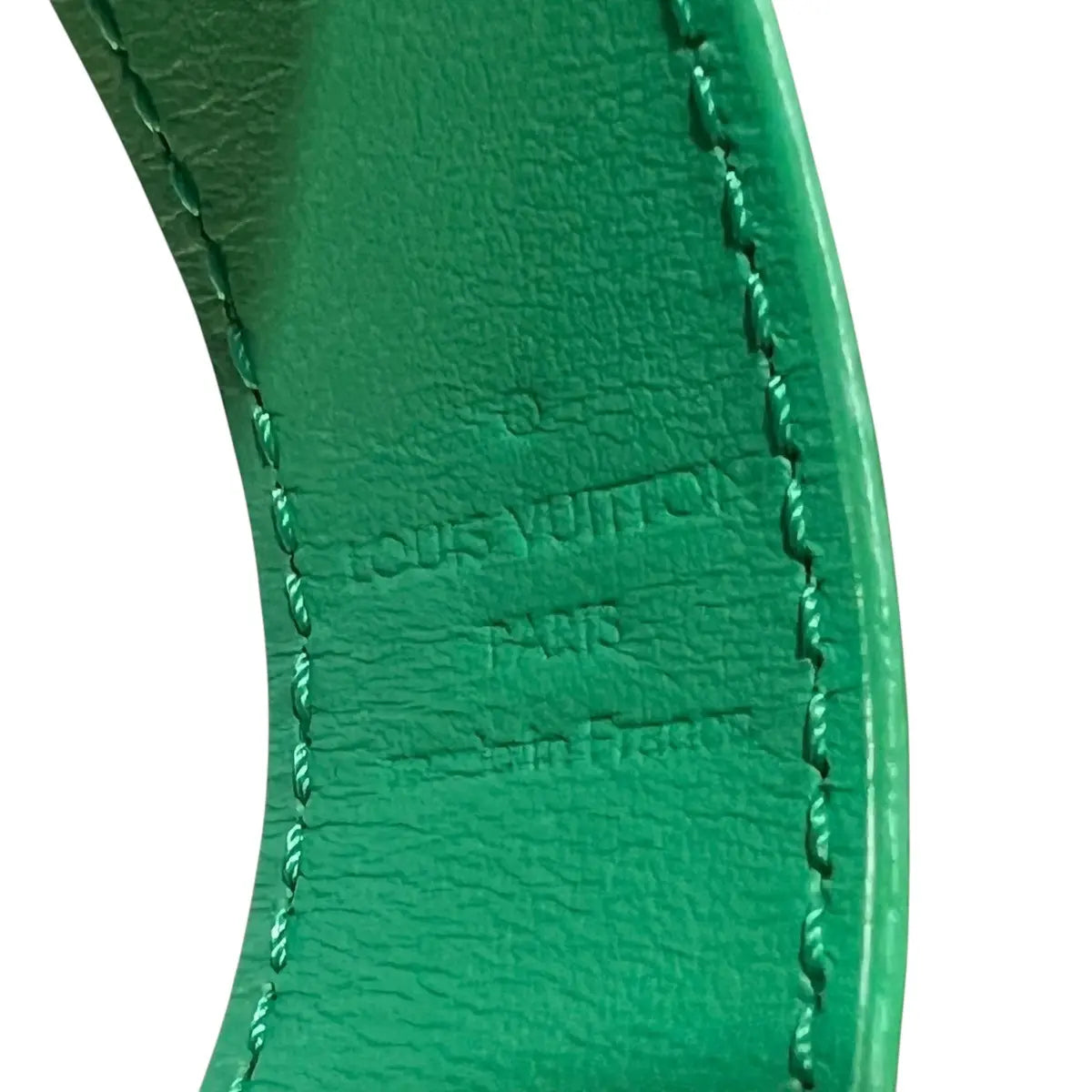 Louis Vuitton Monogram Taurillon Leather Dragonne Keychain