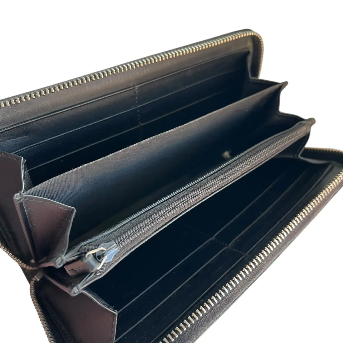 Gucci Leaping Tiger Monogram Continental Zip Around Wallet