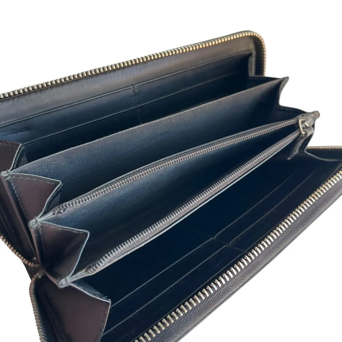 Gucci Leaping Tiger Monogram Continental Zip Around Wallet