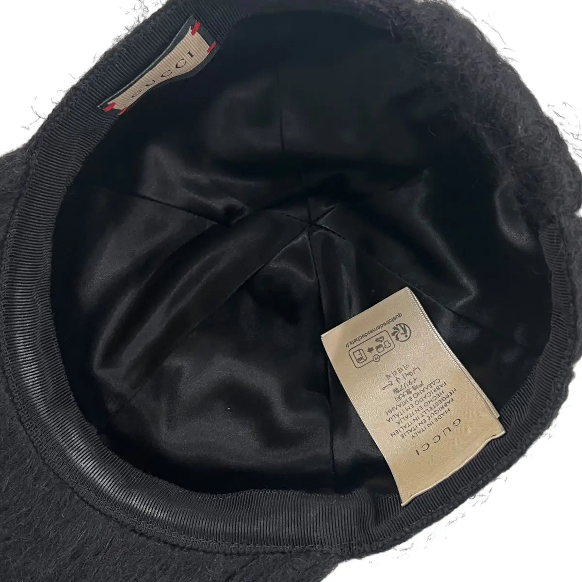 Gucci GG Mohair Baseball Cap Hat