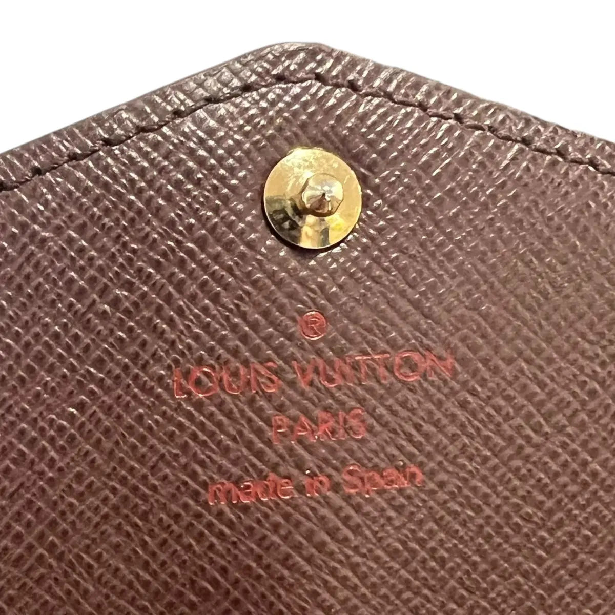 Louis Vuitton Damier Ebene Sarah Wallet