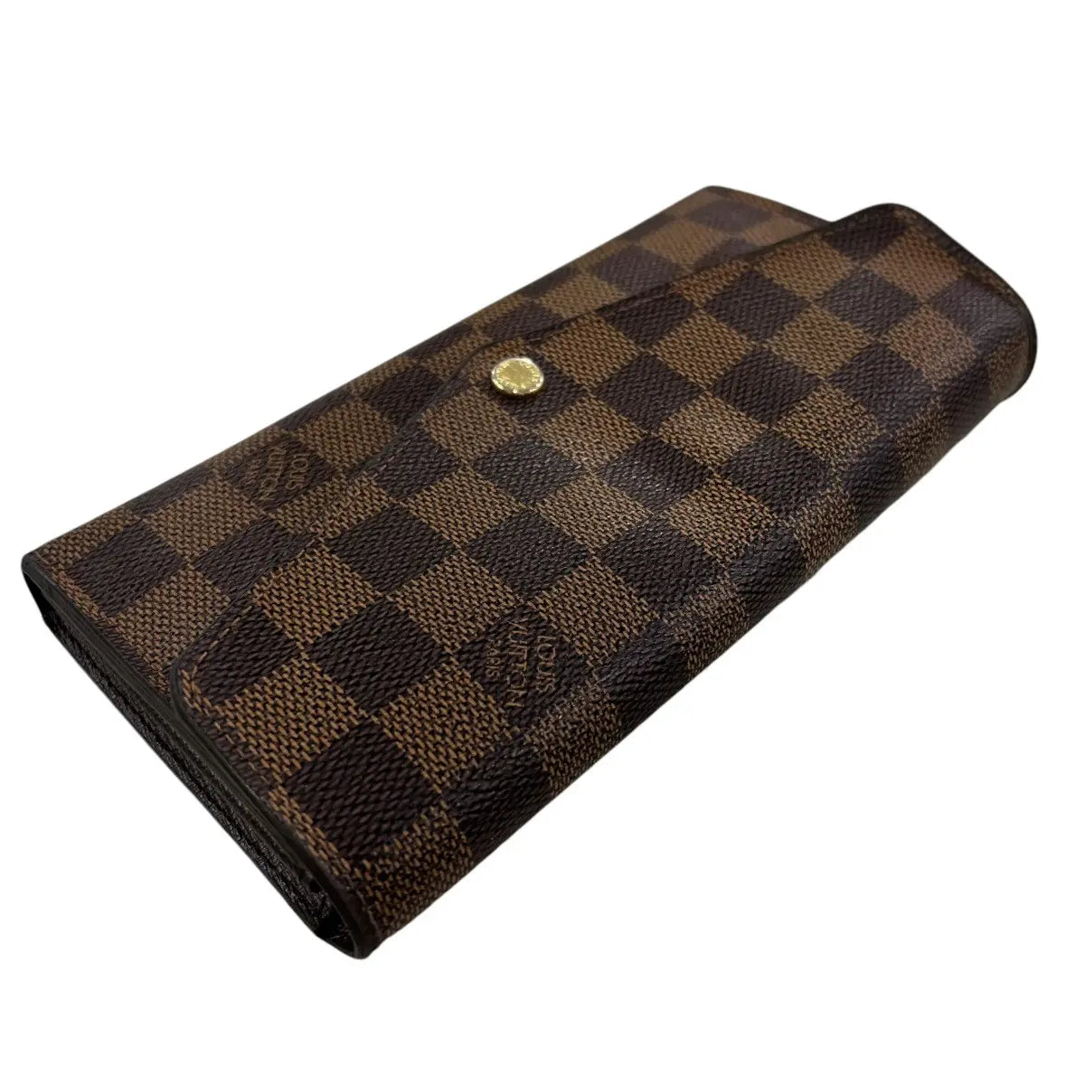 Louis Vuitton Damier Ebene Sarah Wallet