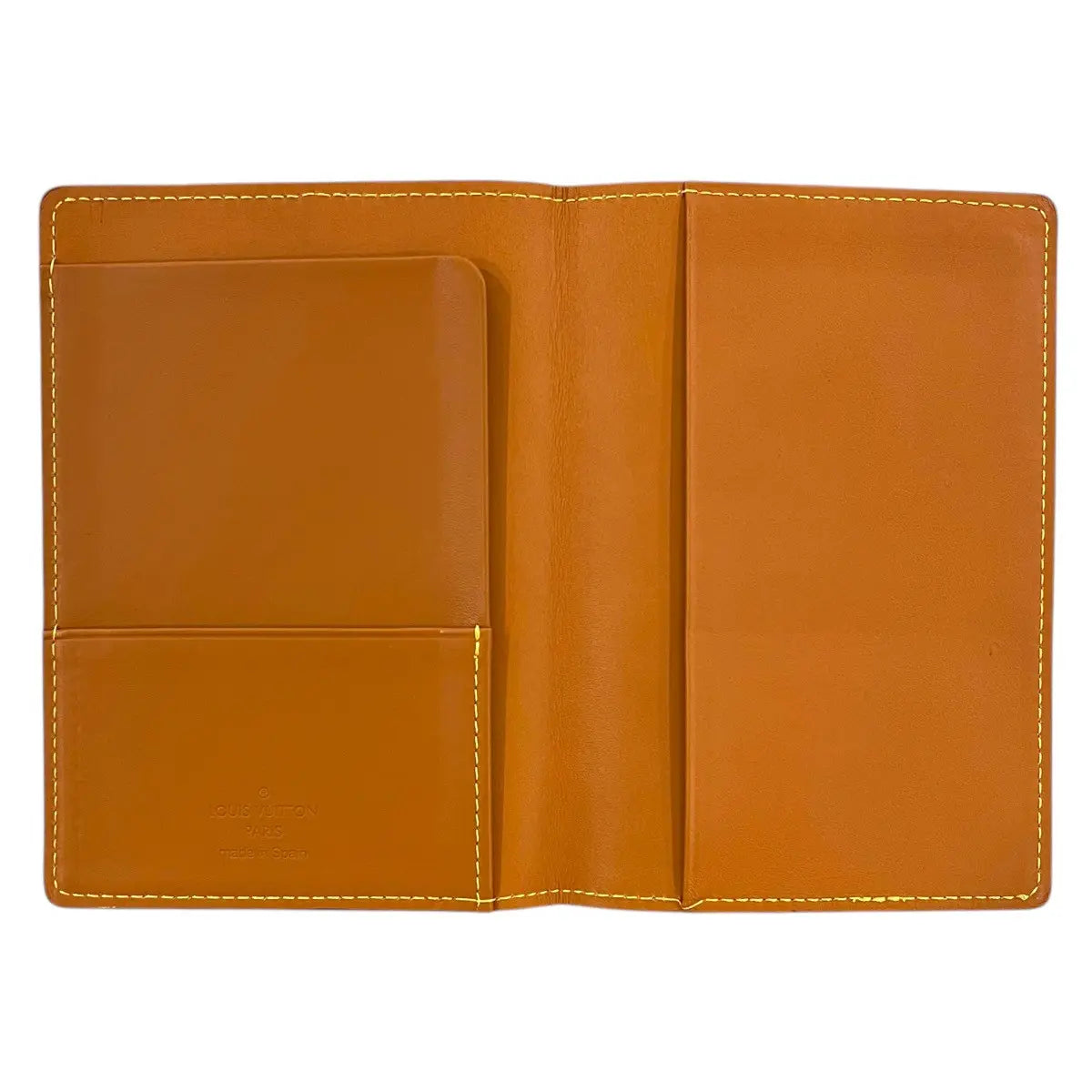 Louis Vuitton Nomade Leather Passport Holder Travel Wallet