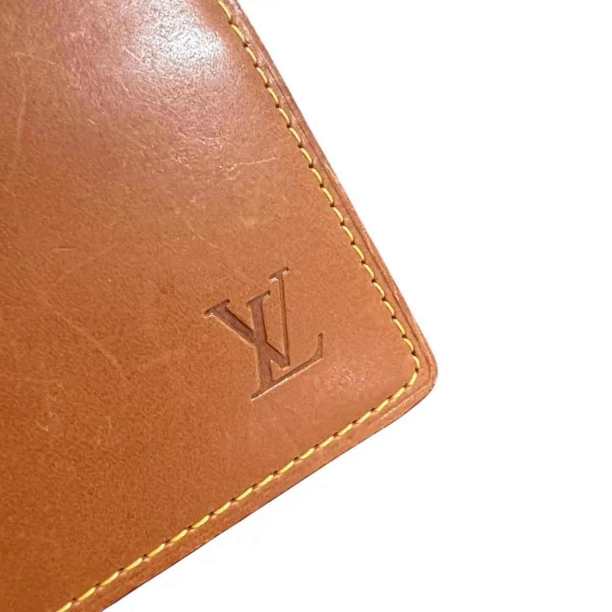 Louis Vuitton Nomade Leather Passport Holder Travel Wallet