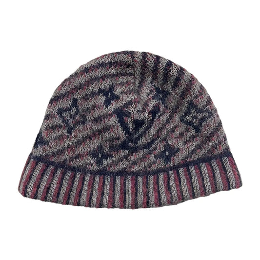 Louis Vuitton Logo Mohair Beanie Hat