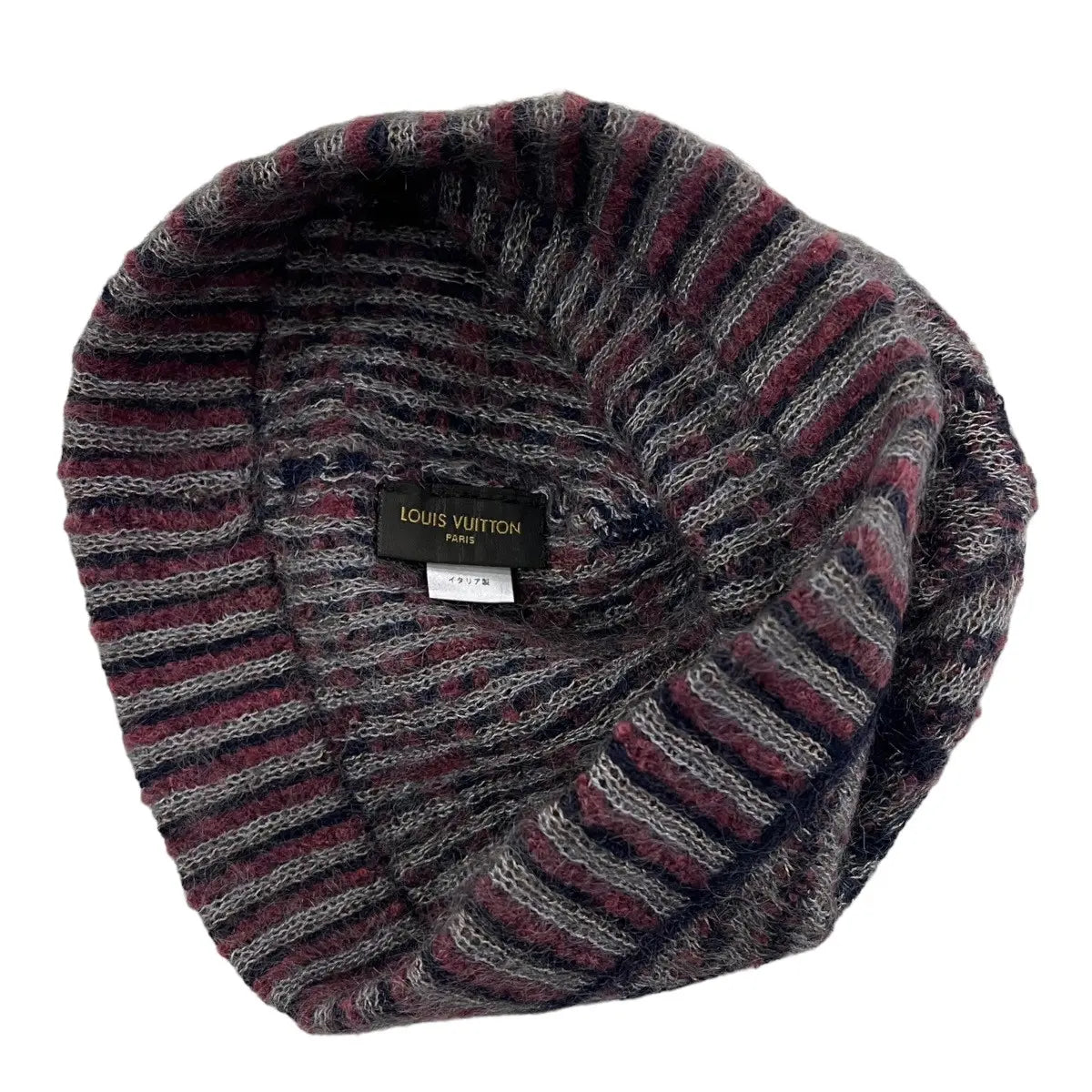 Louis Vuitton Logo Mohair Beanie Hat