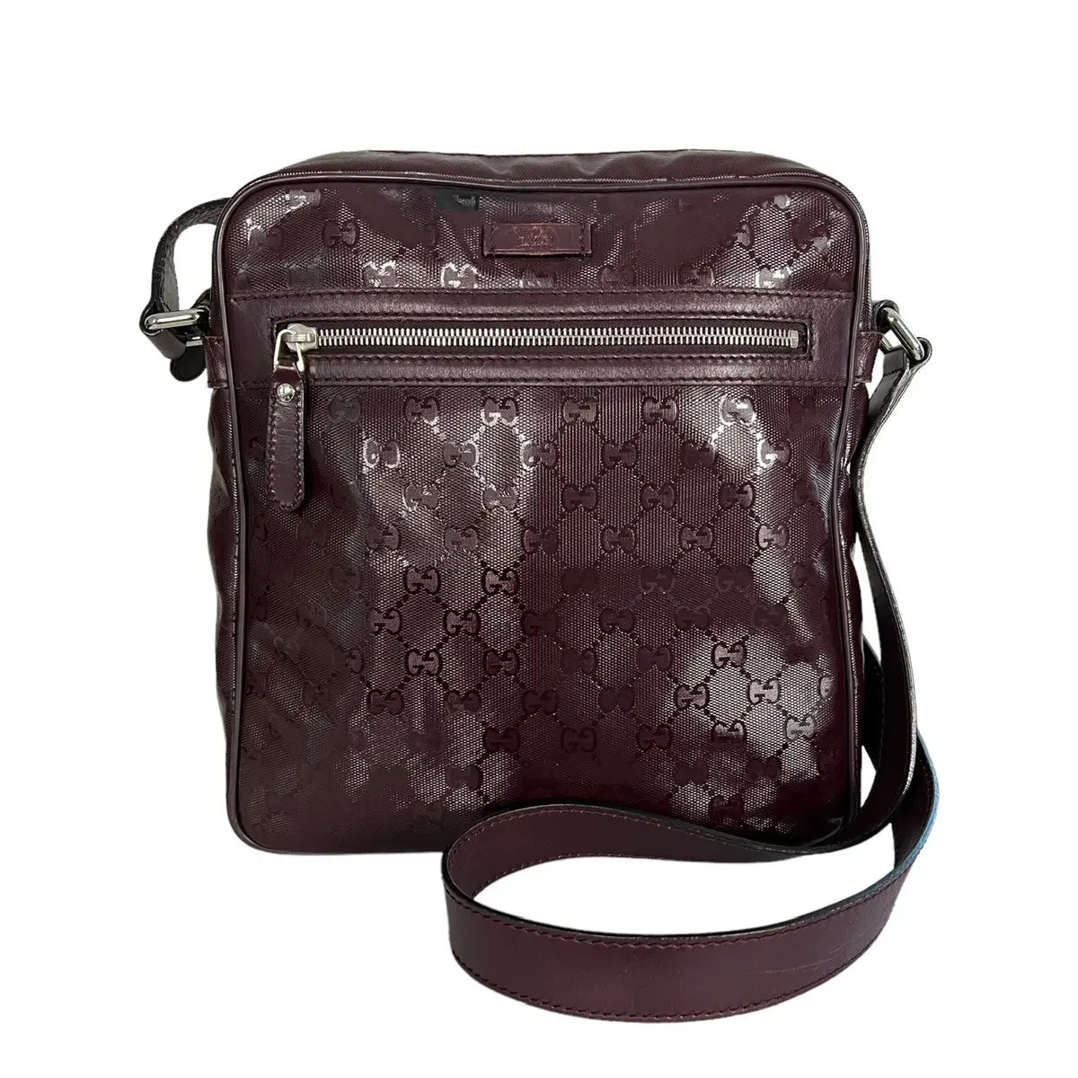 Gucci Monogram Imprime Crossbody Shoulder Bag