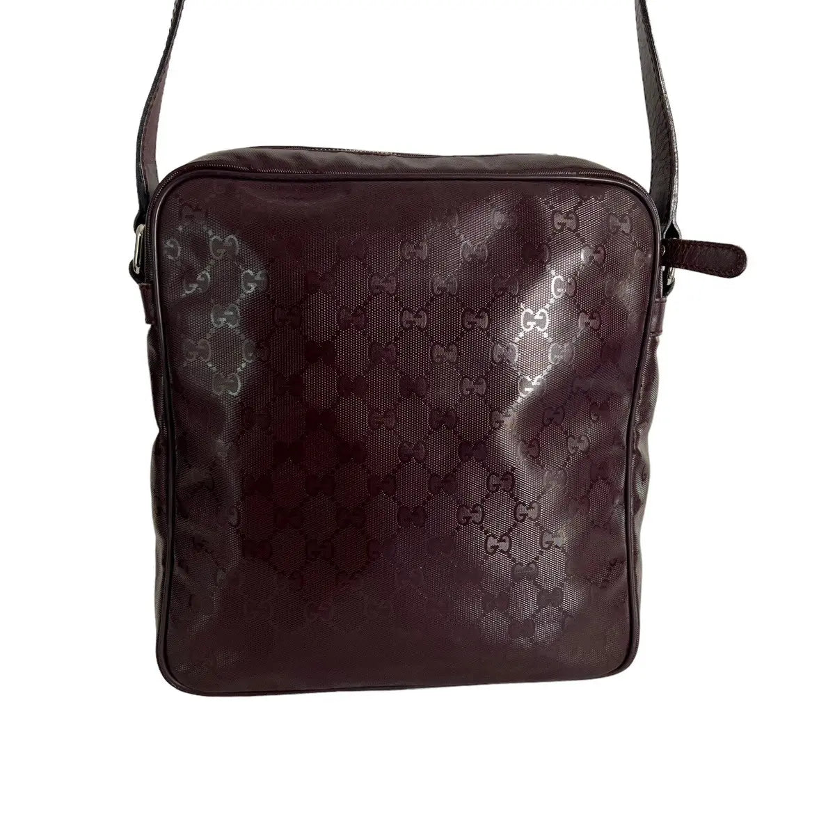 Gucci Monogram Imprime Crossbody Shoulder Bag