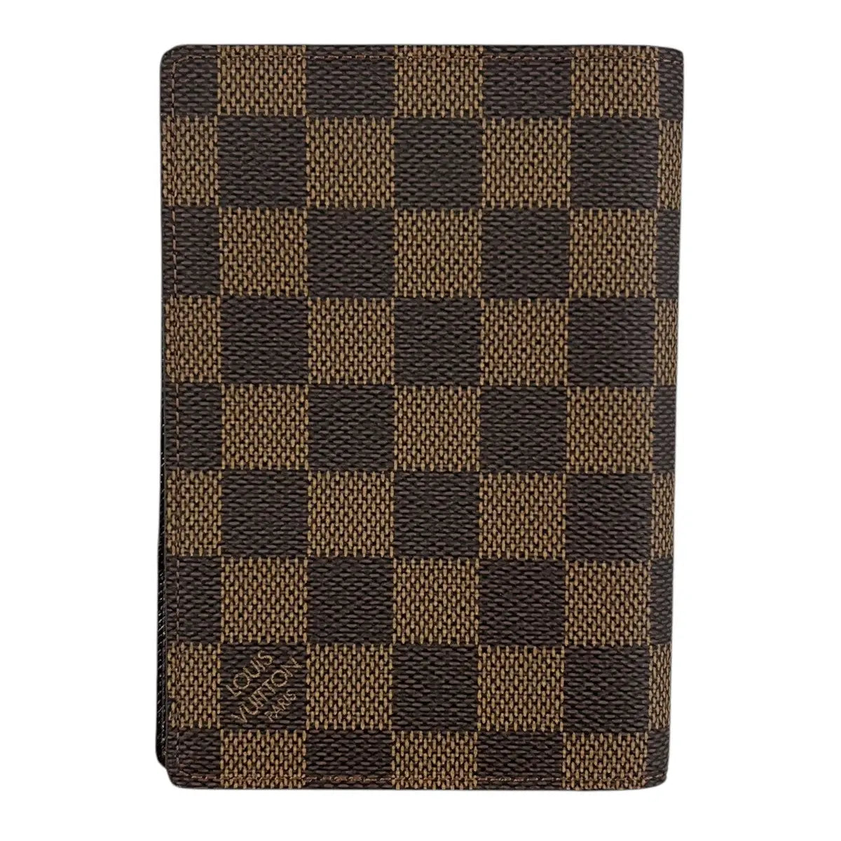 Louis Vuitton Damier Ebene Passport Holder Travel Wallet