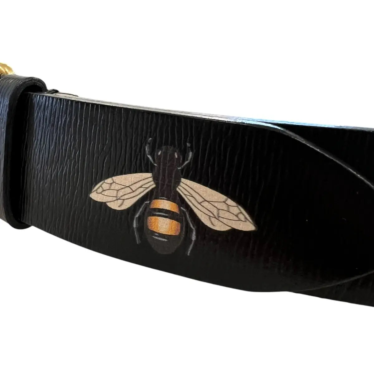 Gucci Animalier Bee Leather Belt