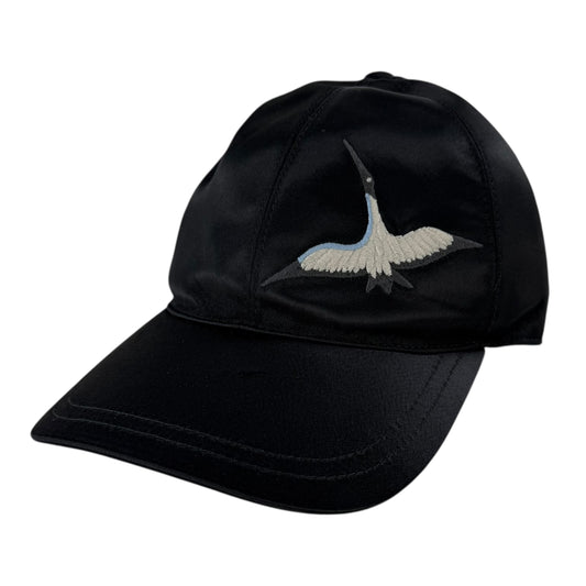 Bottega Veneta Satin Crane Baseball Cap Hat