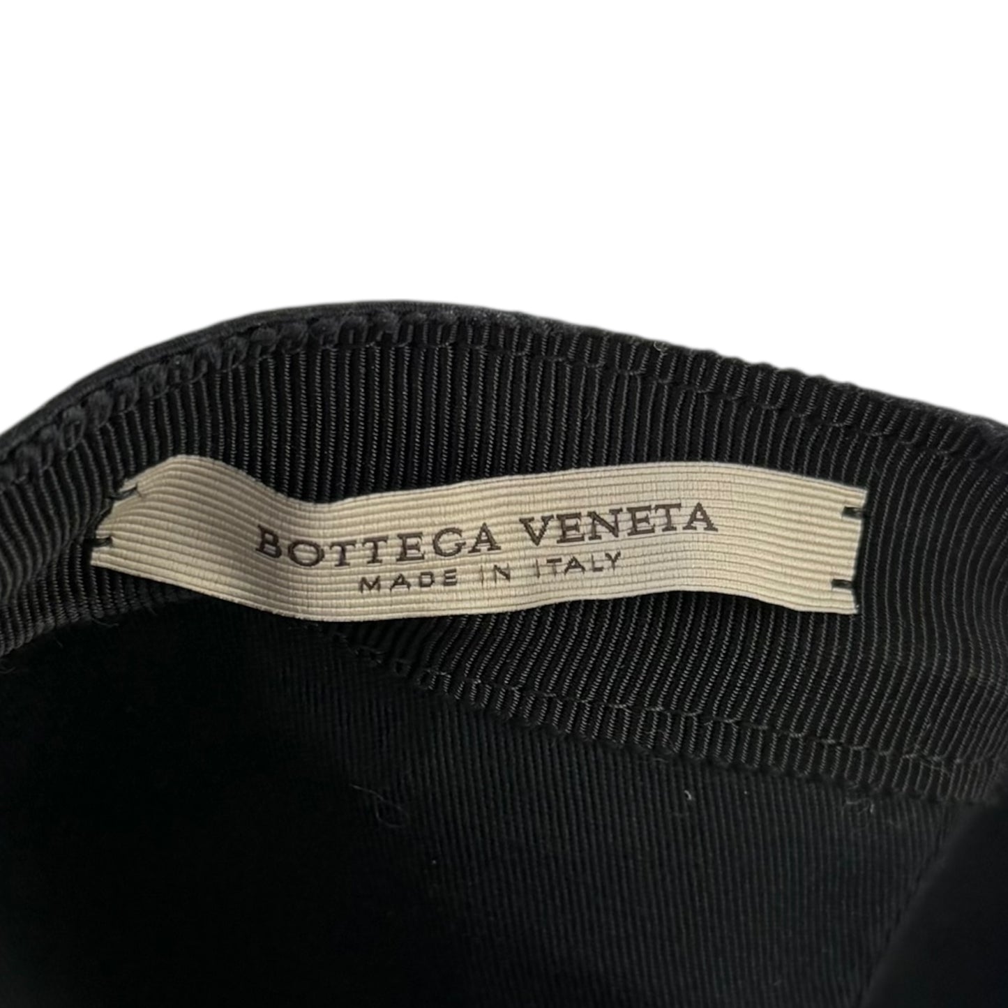 Bottega Veneta Satin Crane Baseball Cap Hat