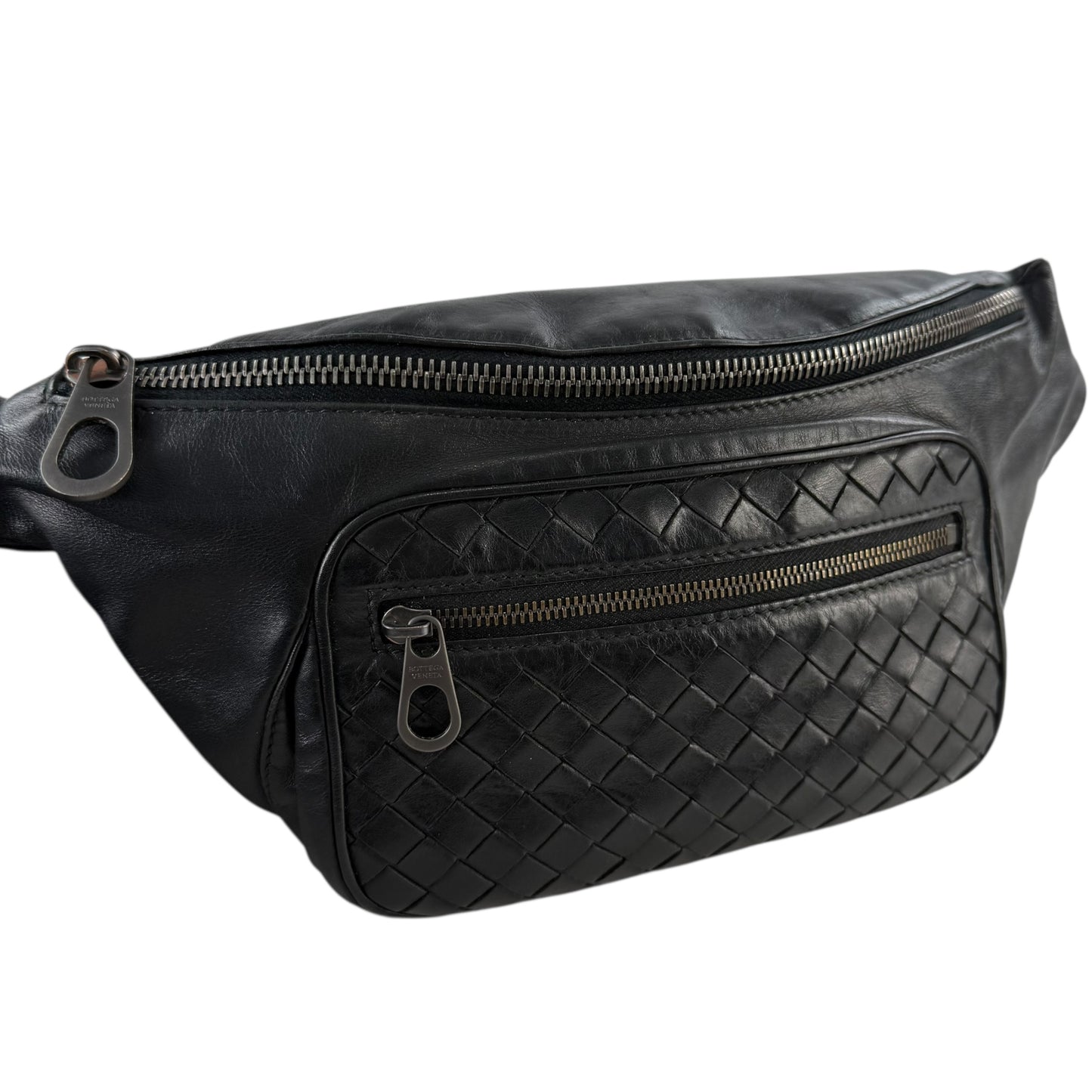 Bottega Veneta Intrecciato Leather Waist Bag