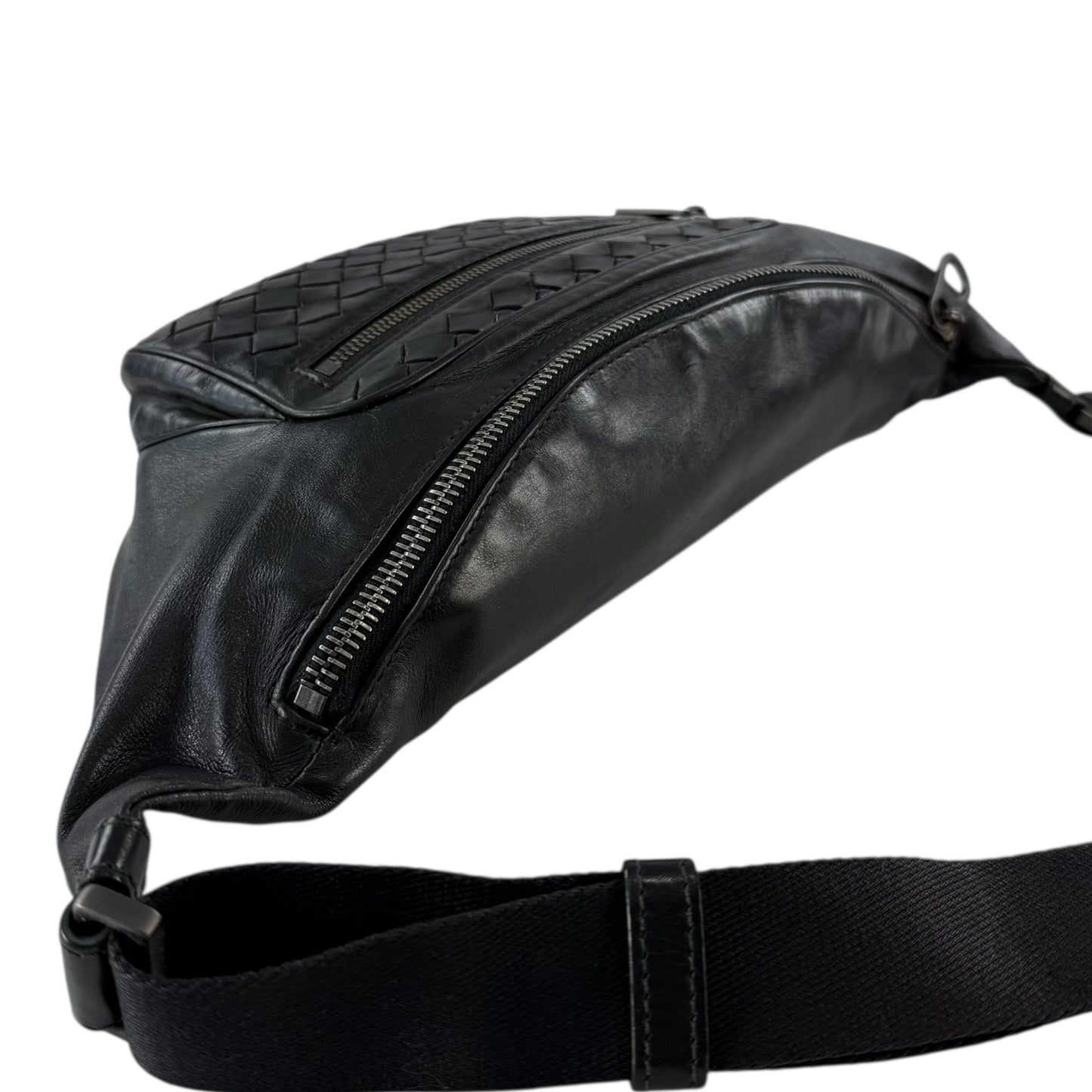 Bottega Veneta Intrecciato Leather Waist Bag
