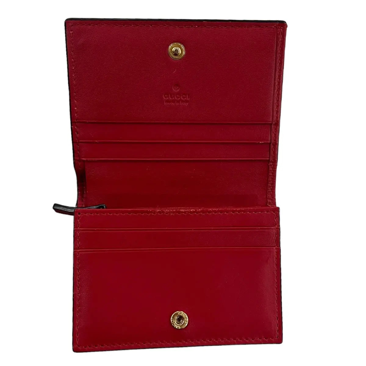 Gucci Rainbow Love Monogram Compact Wallet