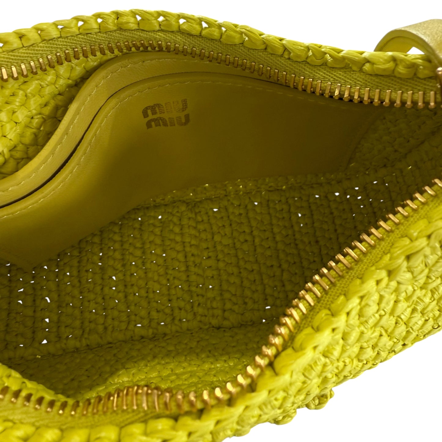 Miu Miu Wander Hobo Crochet Mini Two Way Bag