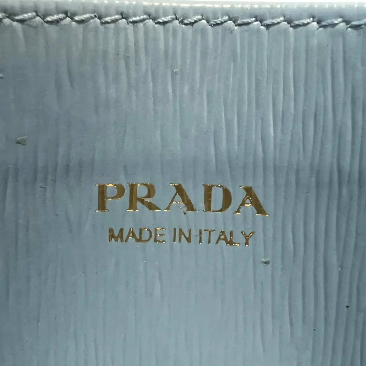Prada Vitello Leather Card Holder Wallet