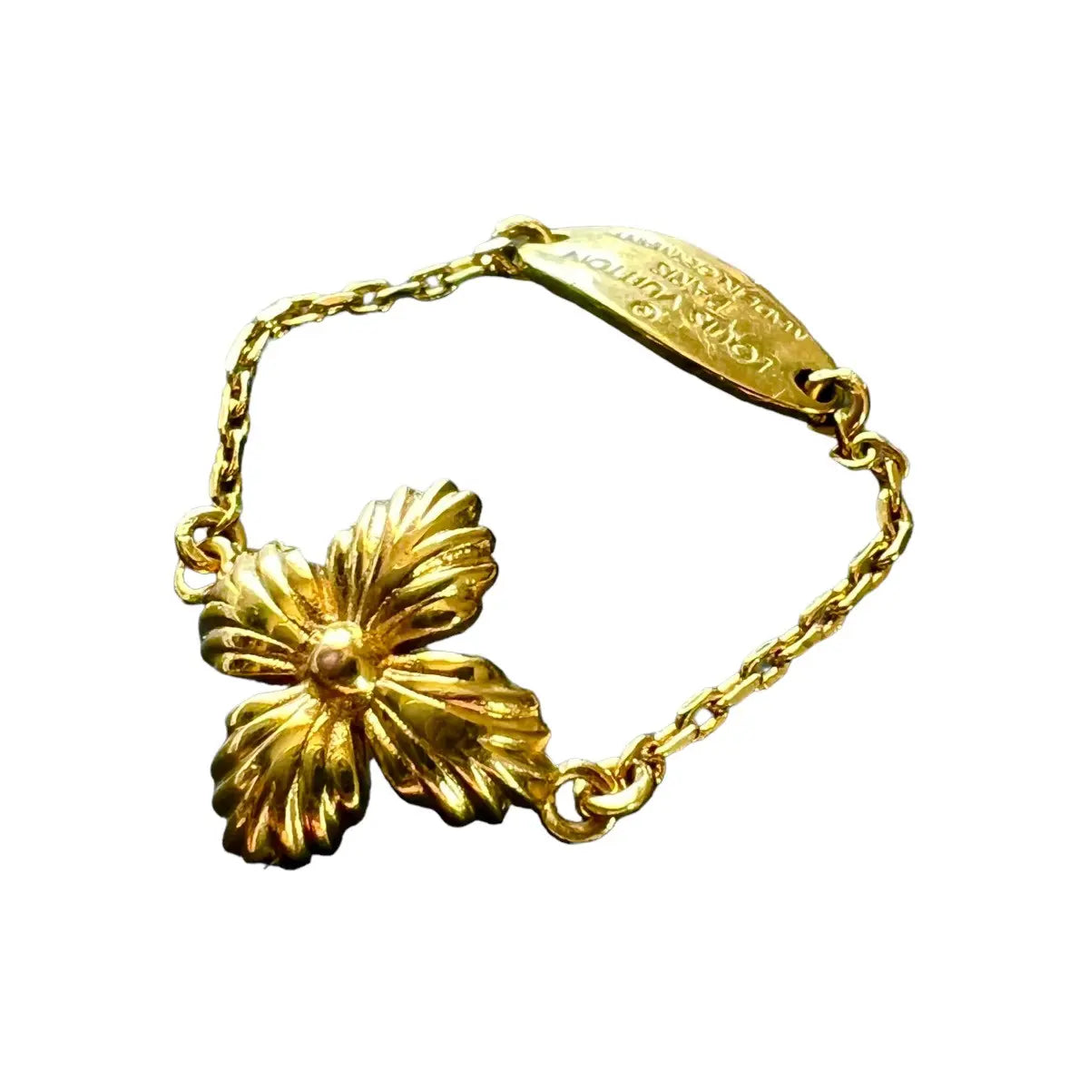 Louis Vuitton Golf Fleur Chain Ring