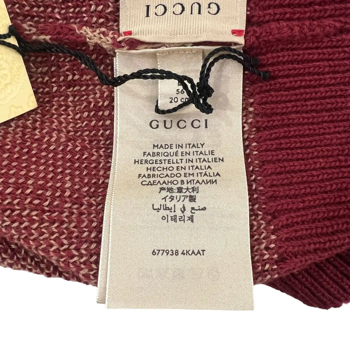 Gucci G Logo Wool Beanie Hat