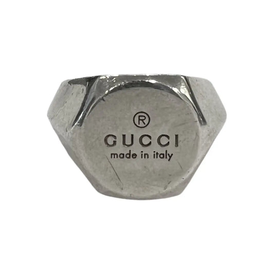 Gucci Silver Signet Ring