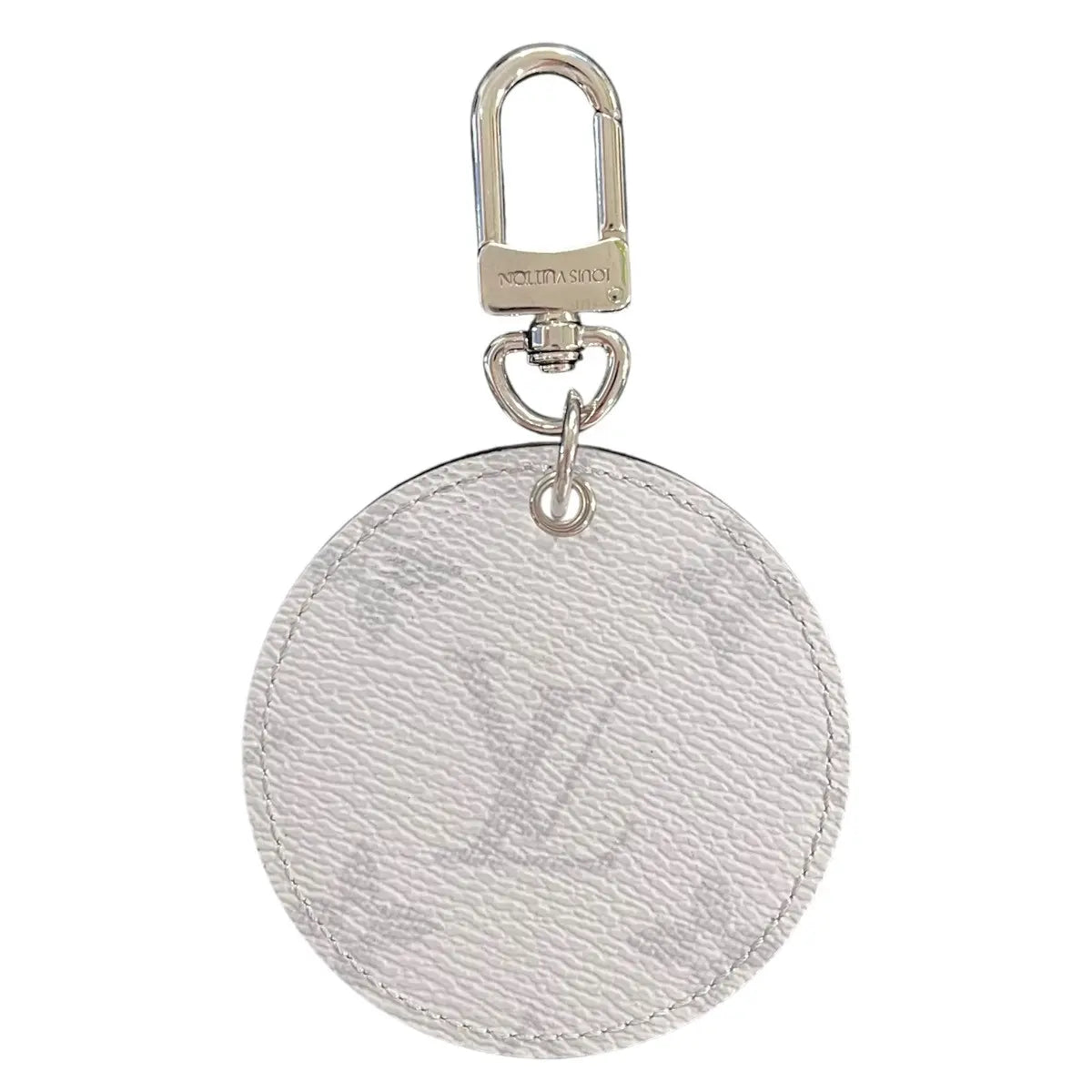 Louis Vuitton Logo Story Monogram Keychain Bag Charm