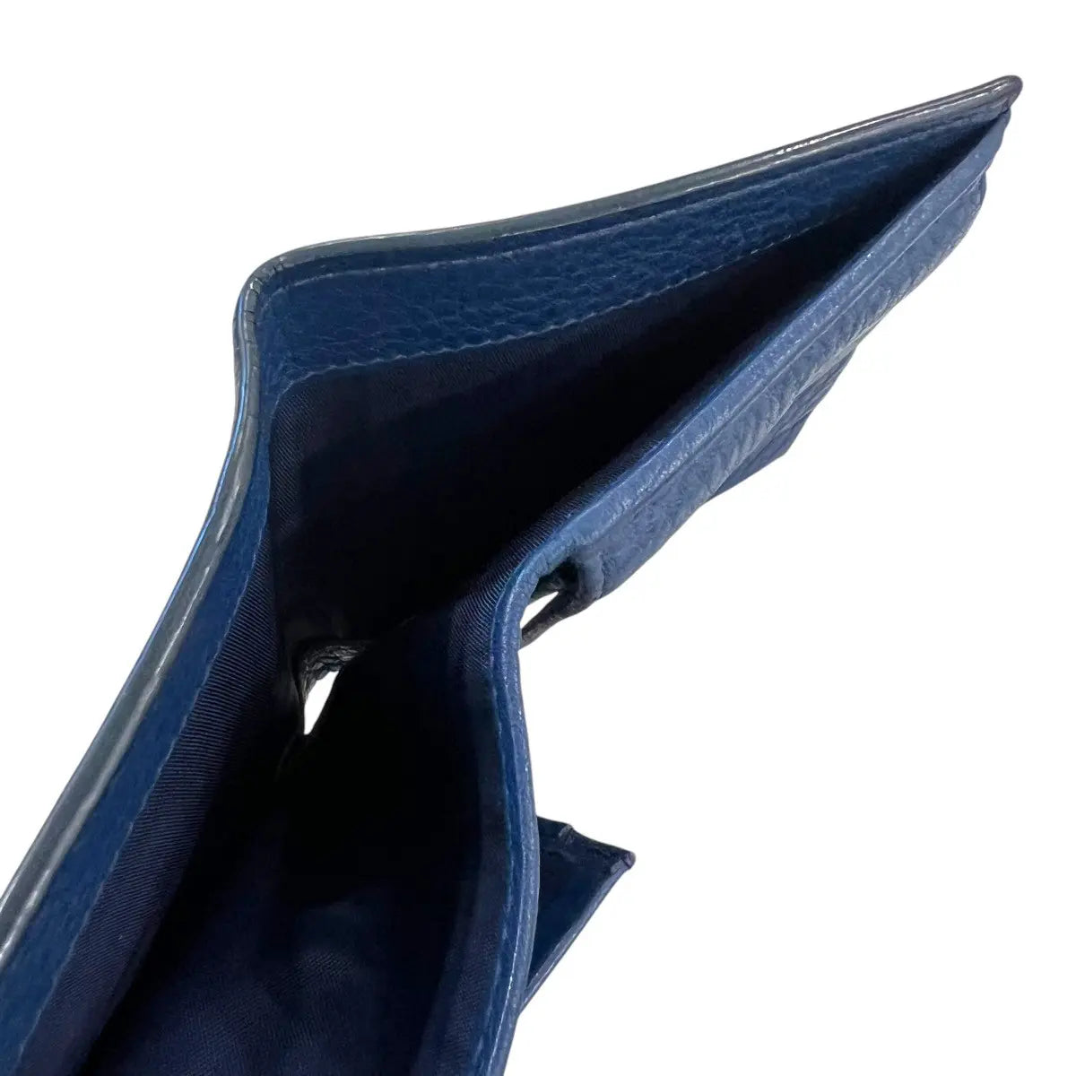 Prada Leather Corner Logo Bifold Wallet