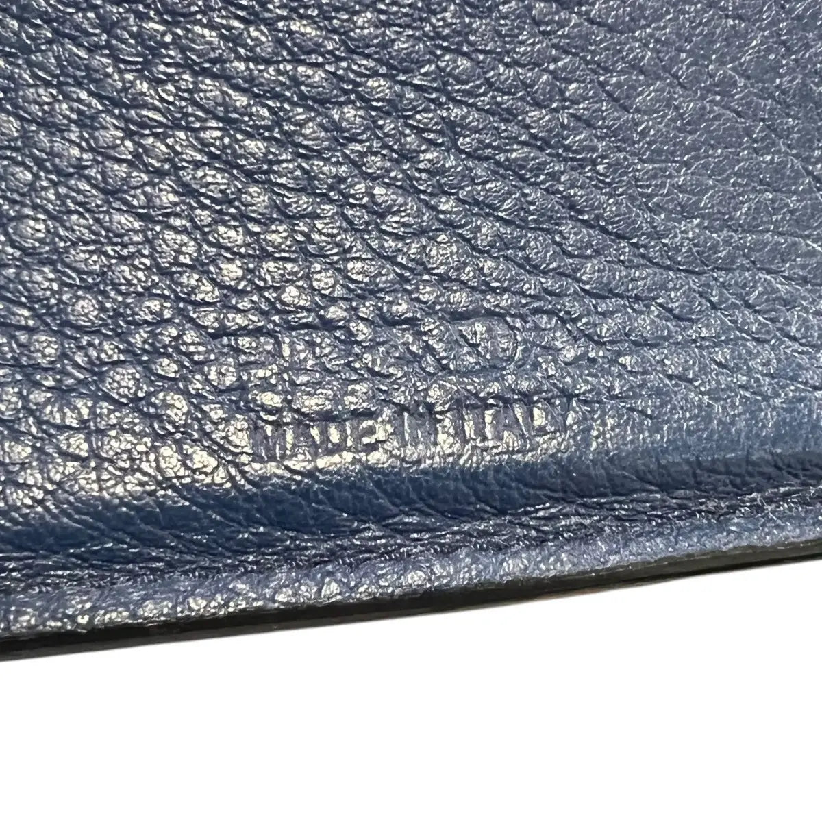 Prada Leather Corner Logo Bifold Wallet