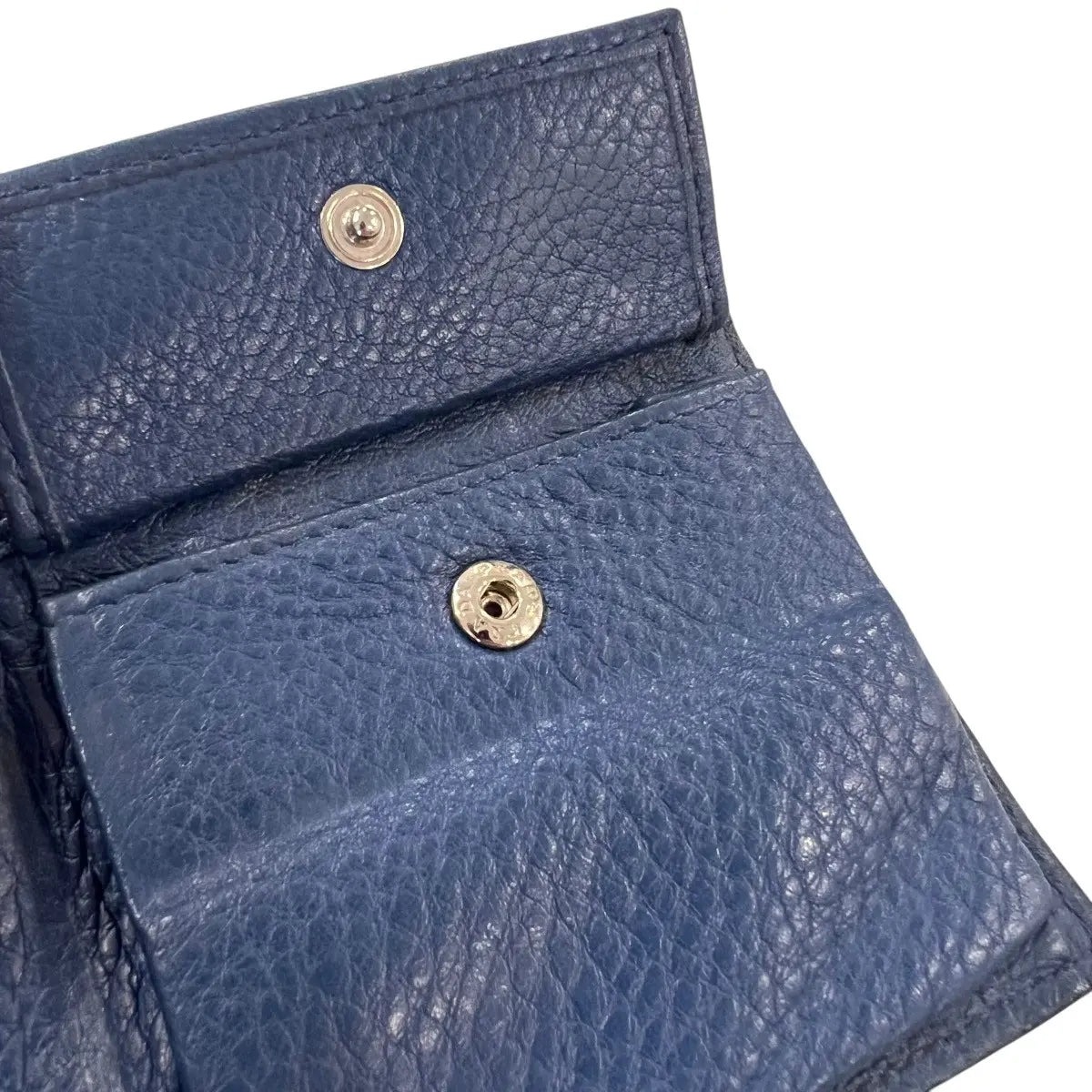 Prada Leather Corner Logo Bifold Wallet