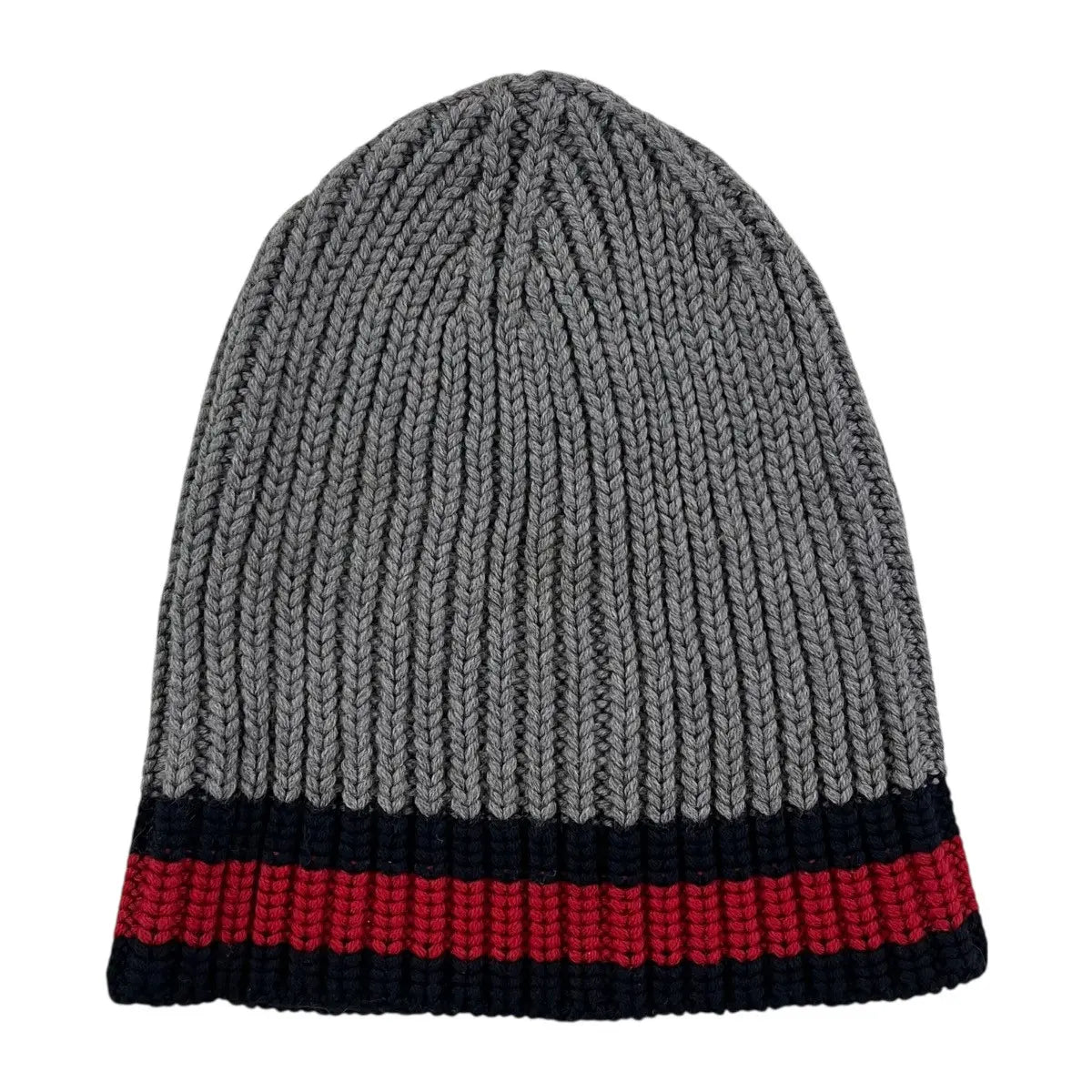 Gucci Web Stripe Wool Beanie Hat