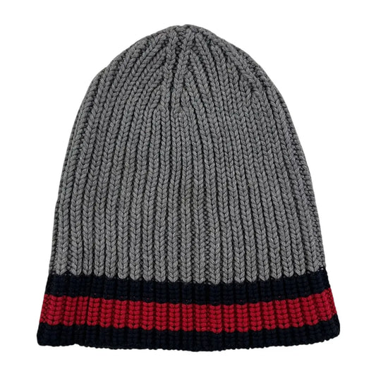 Gucci Web Stripe Wool Beanie Hat