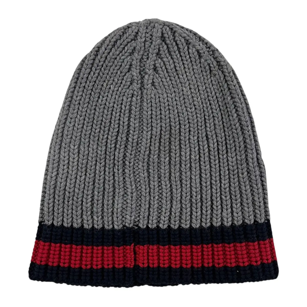 Gucci Web Stripe Wool Beanie Hat