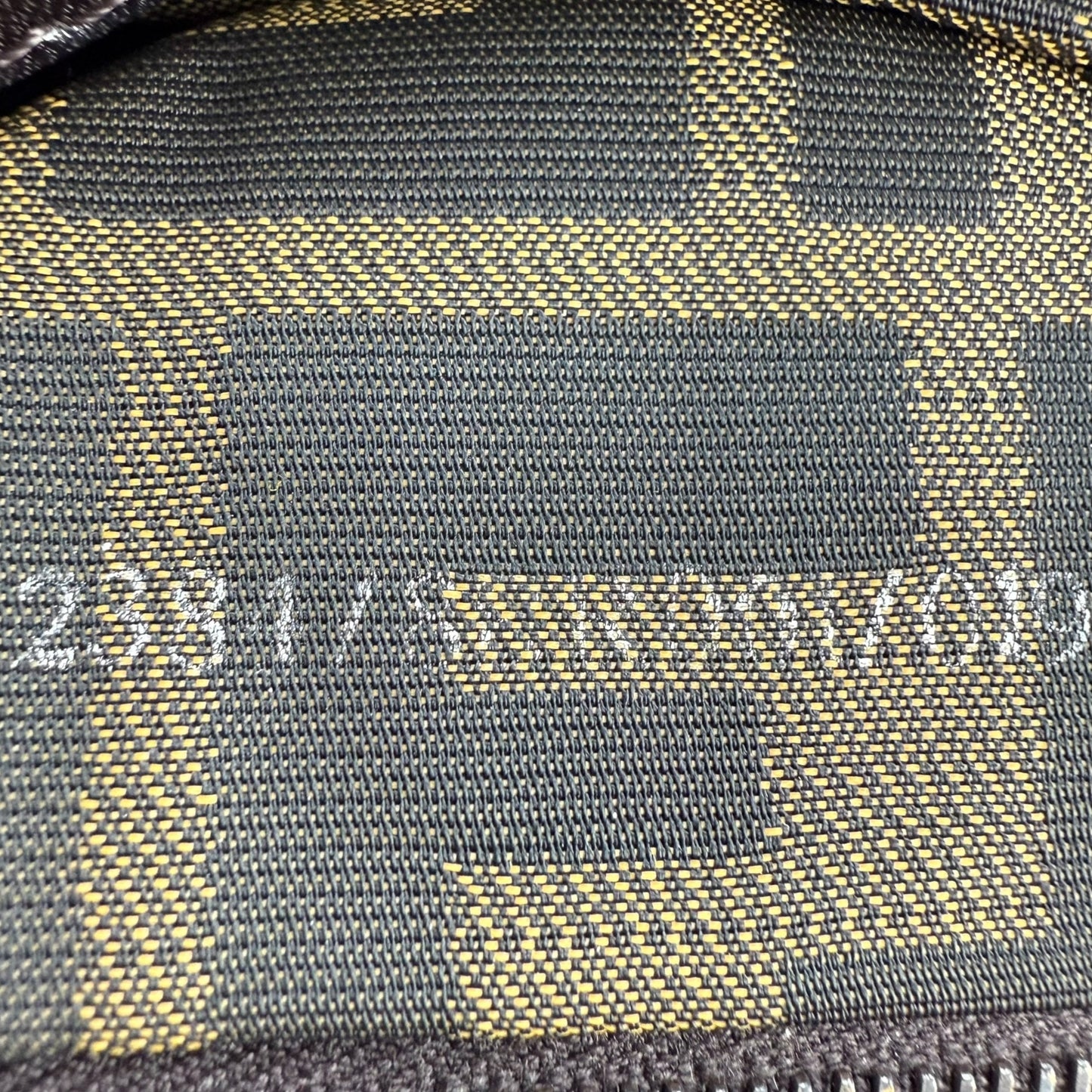 Fendi Zucca Falcon Mamma Baguette Shoulder Bag