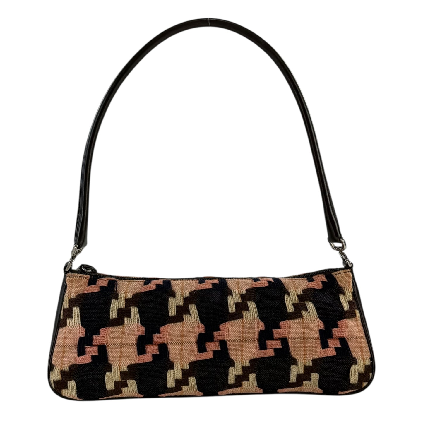 Prada Multicolor Knit Shoulder Bag