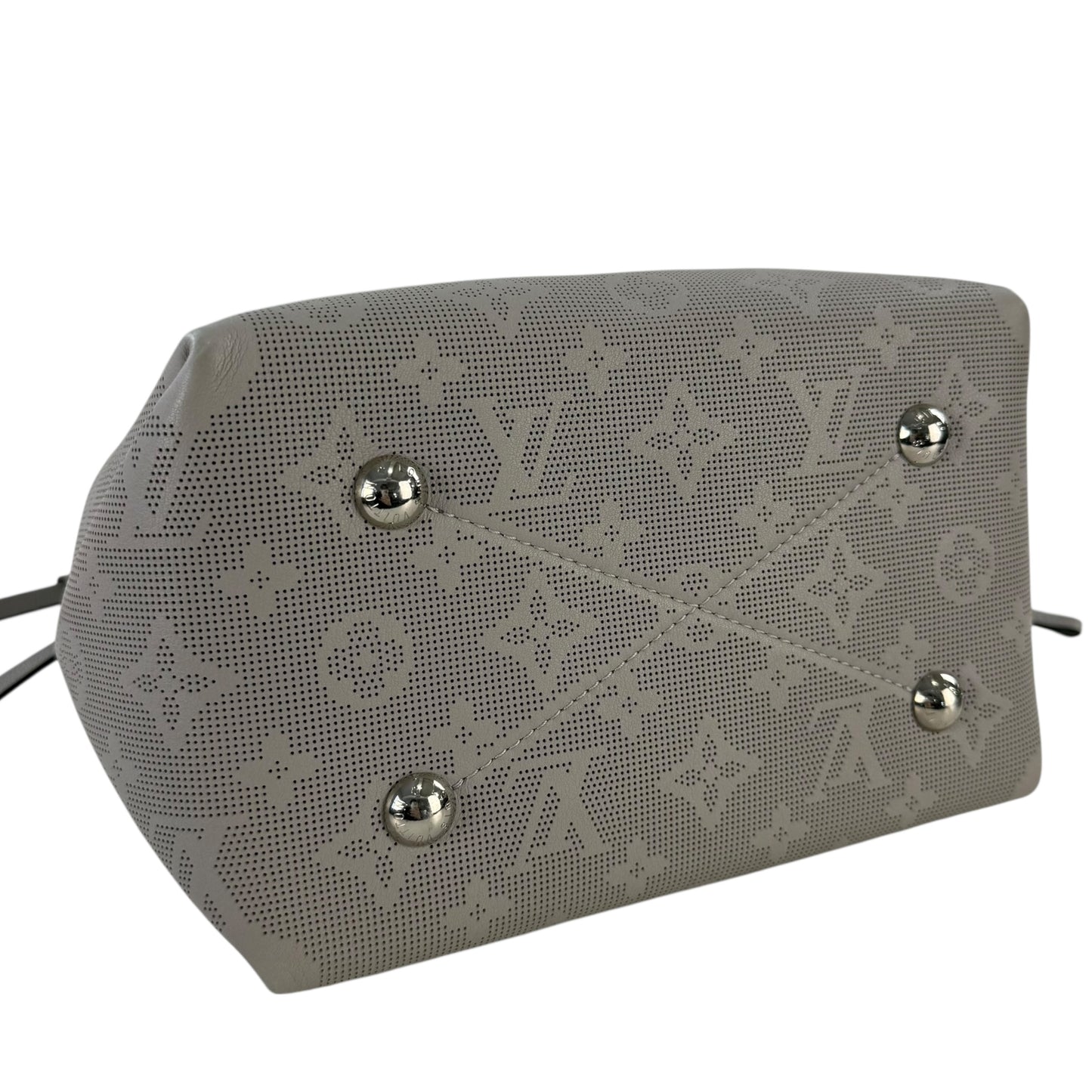 Louis Vuitton Bella Mahina Leather Bella Bucket Bag