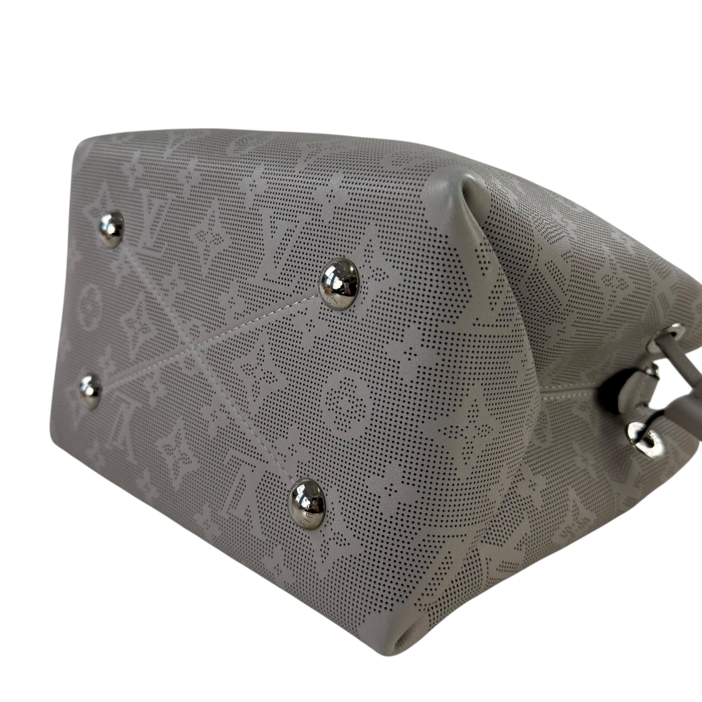 Louis Vuitton Bella Mahina Leather Bella Bucket Bag