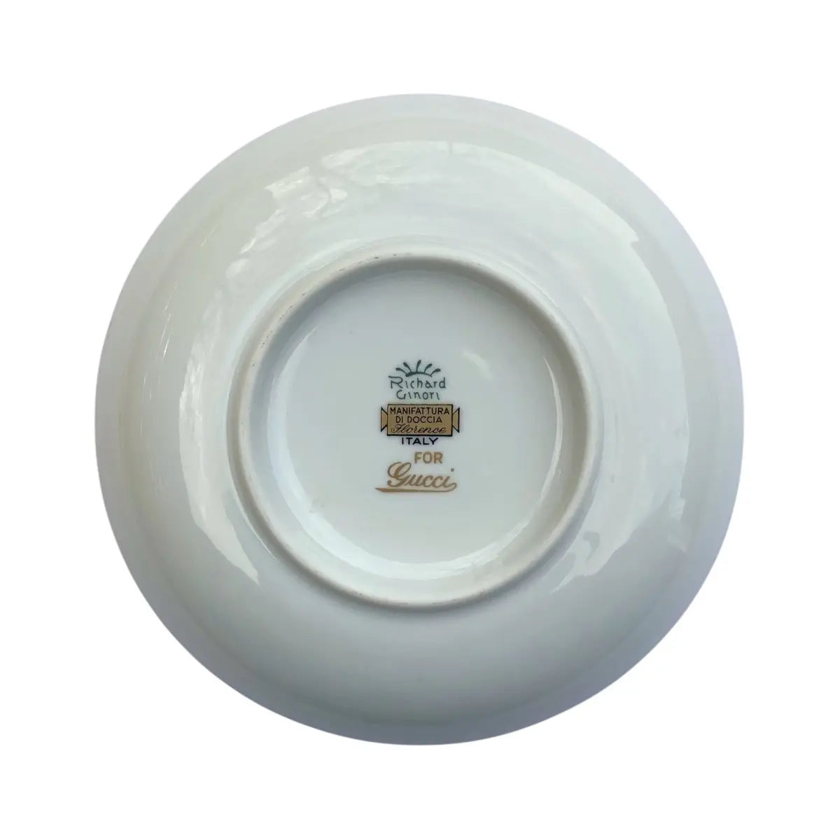 Gucci Richard Ginori Floral Porcelain Ashtray