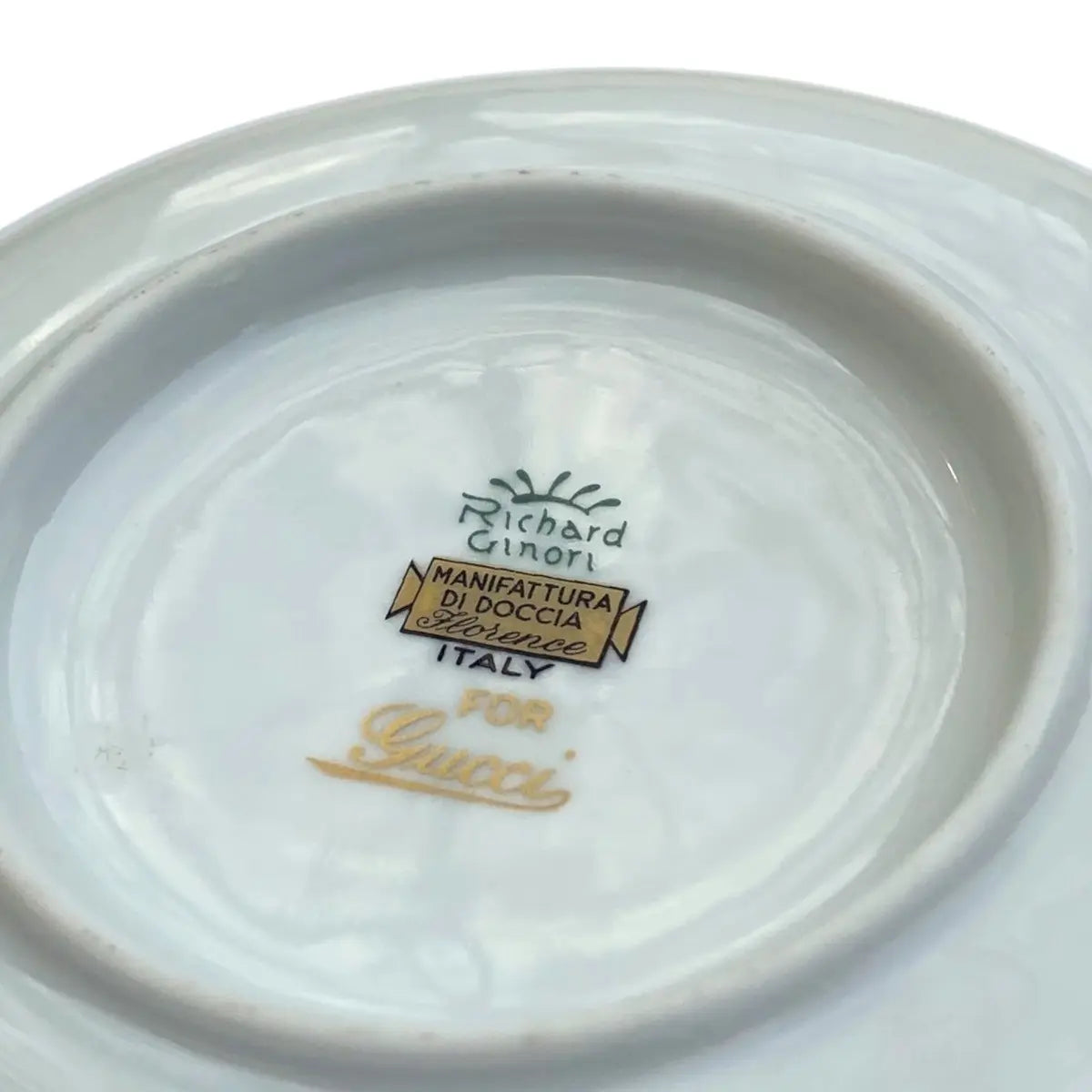 Gucci Richard Ginori Floral Porcelain Ashtray