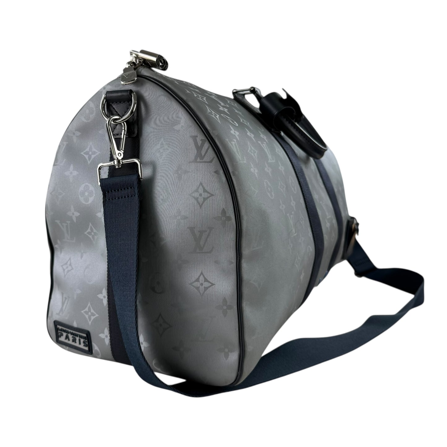 Louis Vuitton Monogram Satellite Keepall Bandouliere 50 Duffle Bag