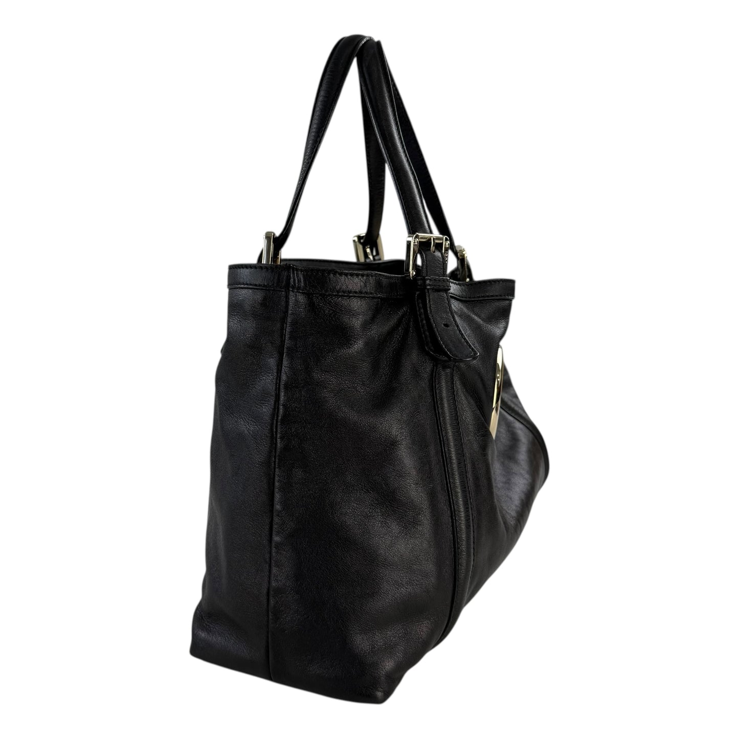 Gucci GG Leather Britt Tote Bag