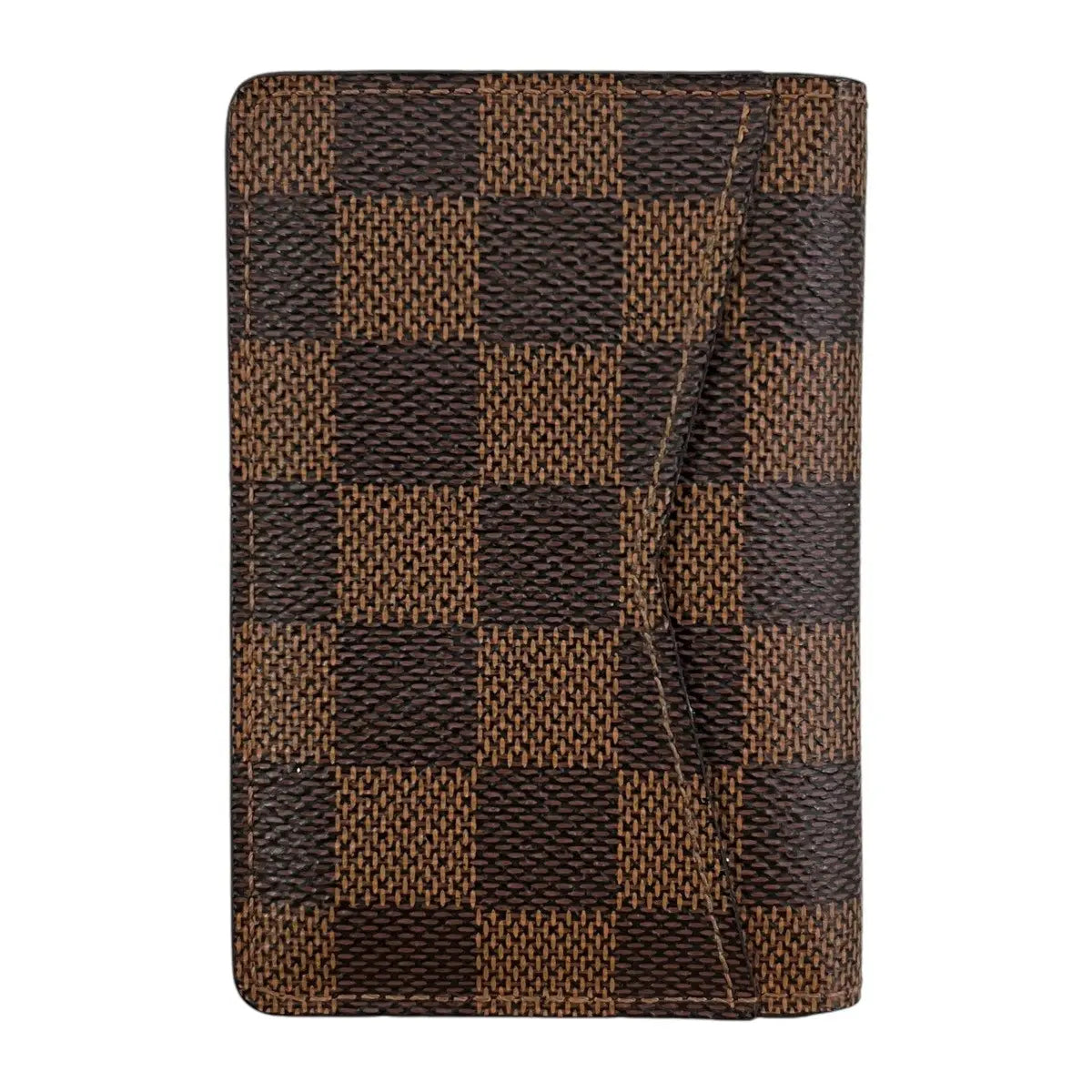Louis Vuitton Damier Ebene Pocket Organizer Card Holder Wallet