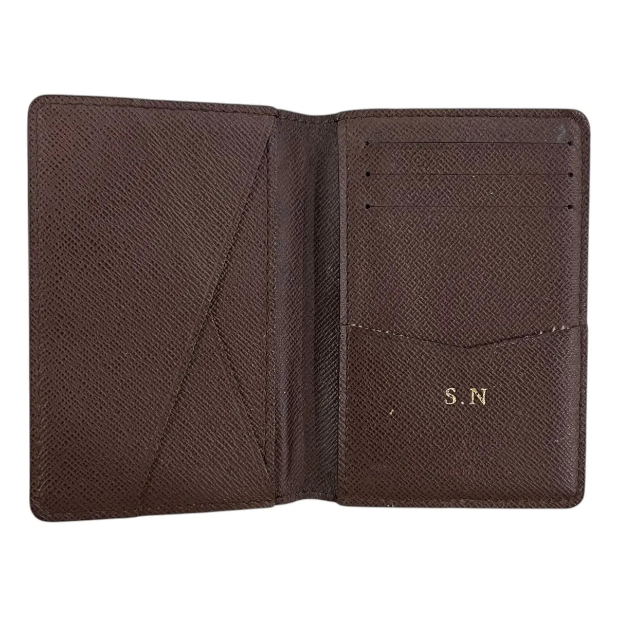 Louis Vuitton Damier Ebene Pocket Organizer Card Holder Wallet