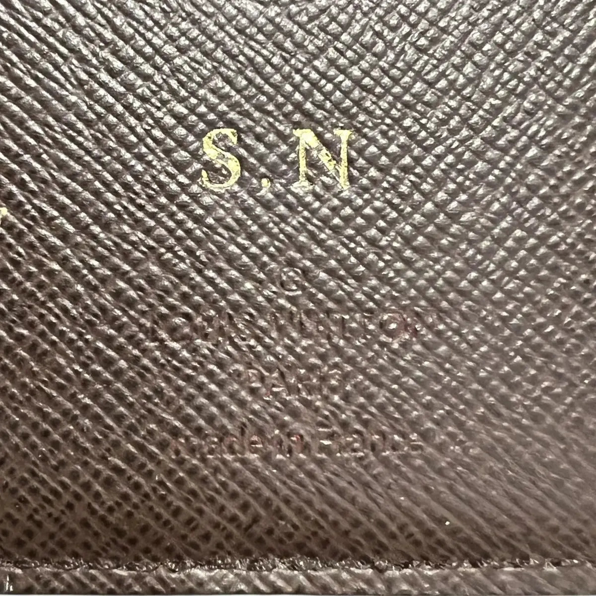 Louis Vuitton Damier Ebene Pocket Organizer Card Holder Wallet