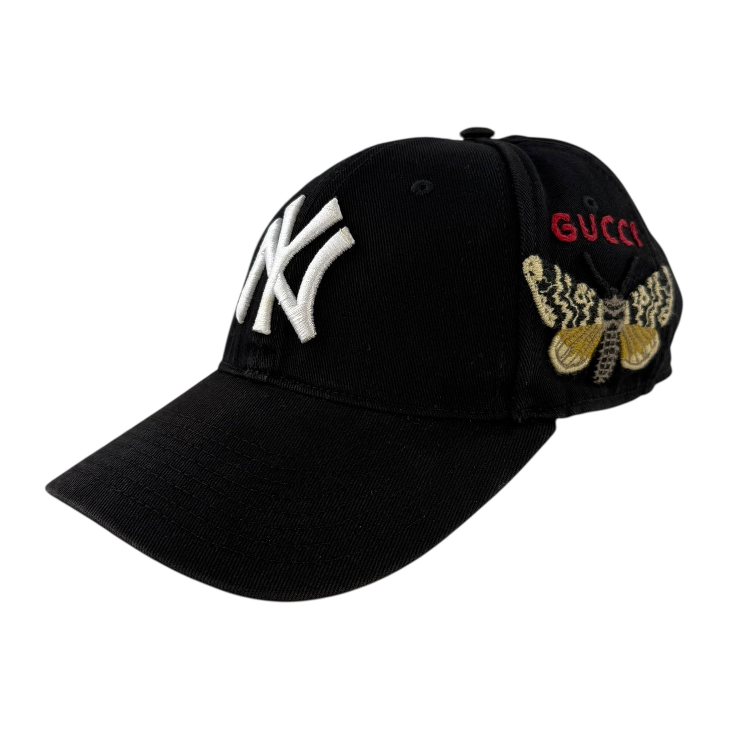 Gucci x MLB NY Yankees Butterfly Baseball Cal Hat