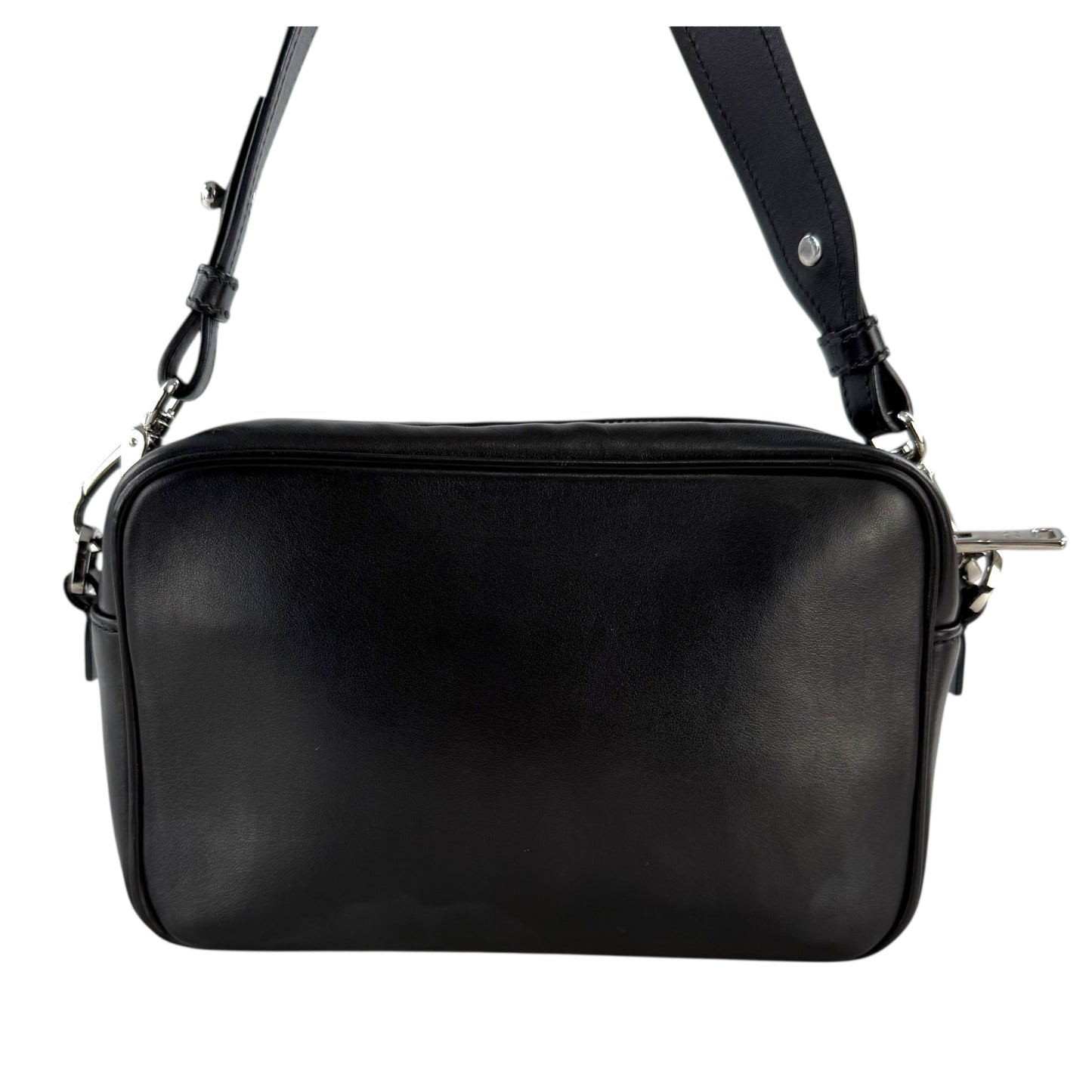 Prada Racing Logo Leather Crossbody Shoulder Bag
