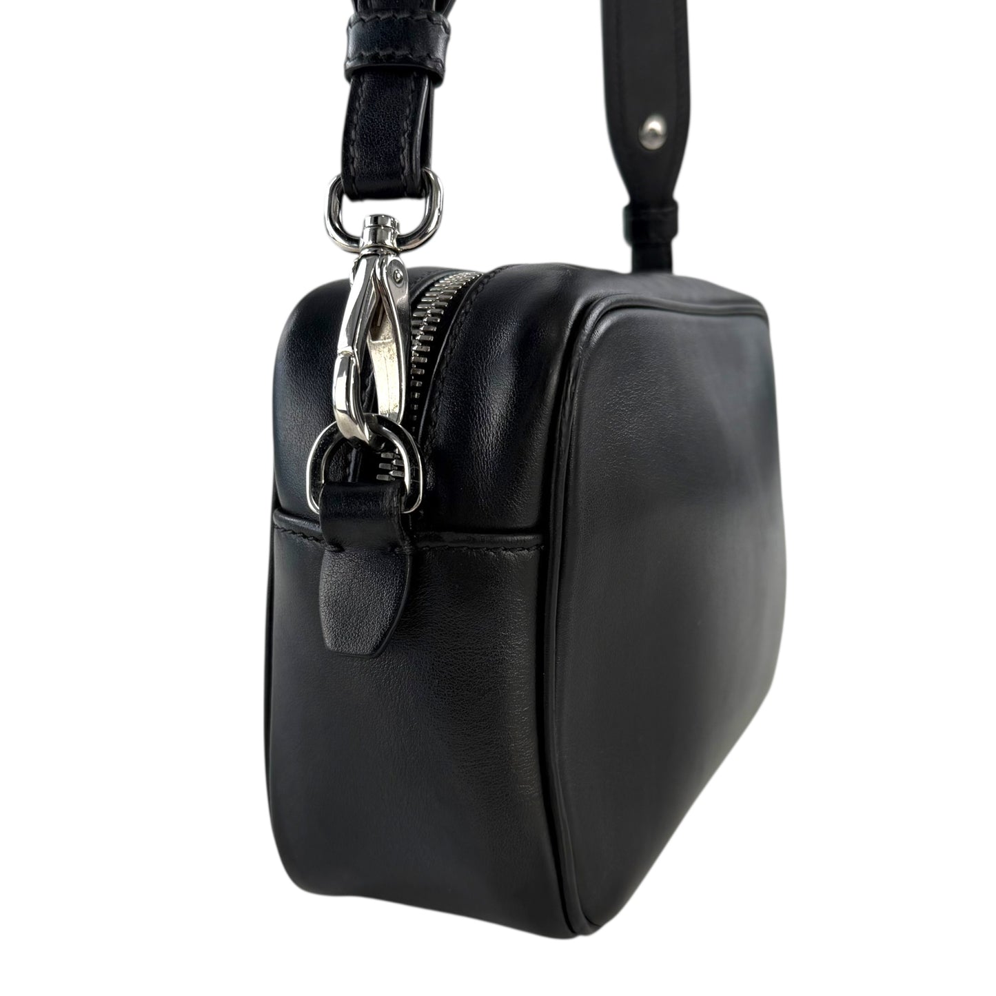 Prada Racing Logo Leather Crossbody Shoulder Bag